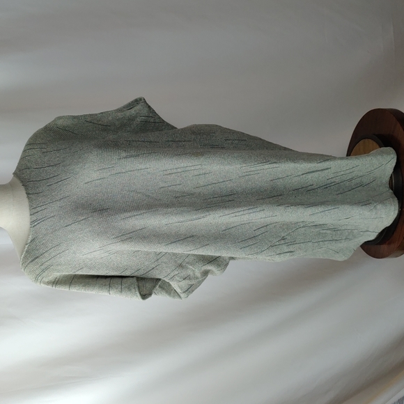 heikejarick Dresses & Skirts - Vintage Linen Blend Asymmetrical Knit Dress
